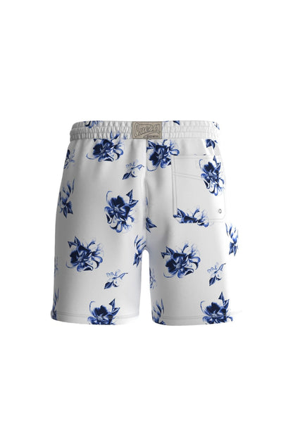 Costume da bagno Short Uomo Guess Swimtrunk Medium Flower Aop F4GT11WG2D2