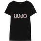T-Shirt Manica Corta Donna Liu Jo Flowers Eco Line VA6169JS003