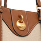 Borsa A Spalla Donna Pollini Big Double Handle In Canvas Drop Bag SC4535PP1OSD1