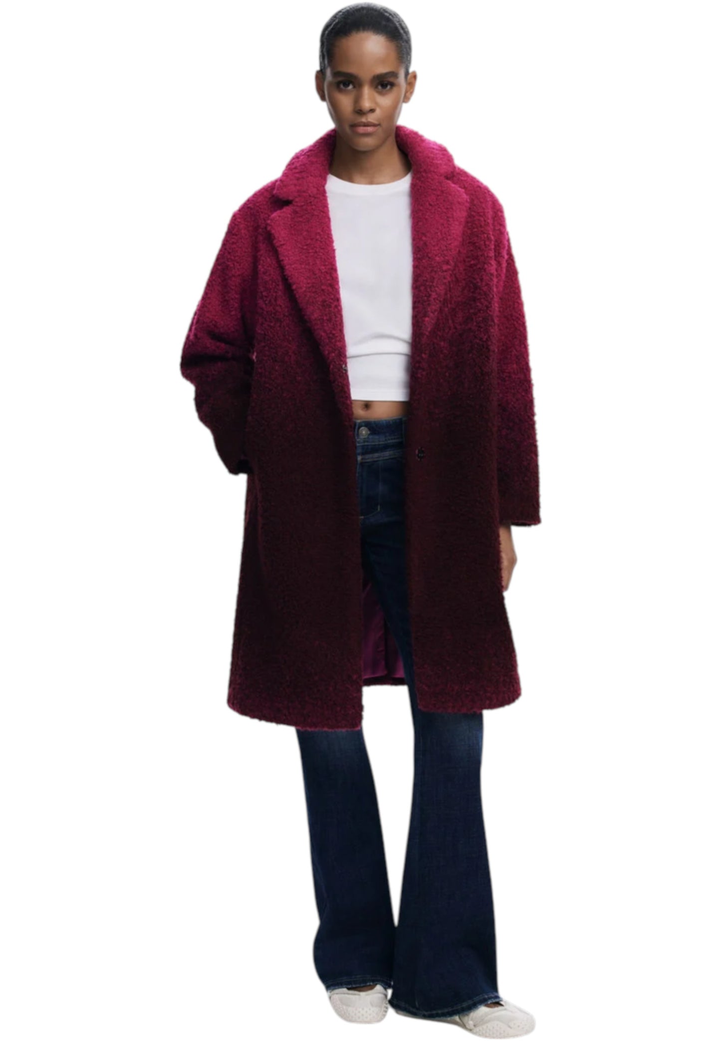 Cappotto  Donna Desigual  Coat Icecream 25WWEW64