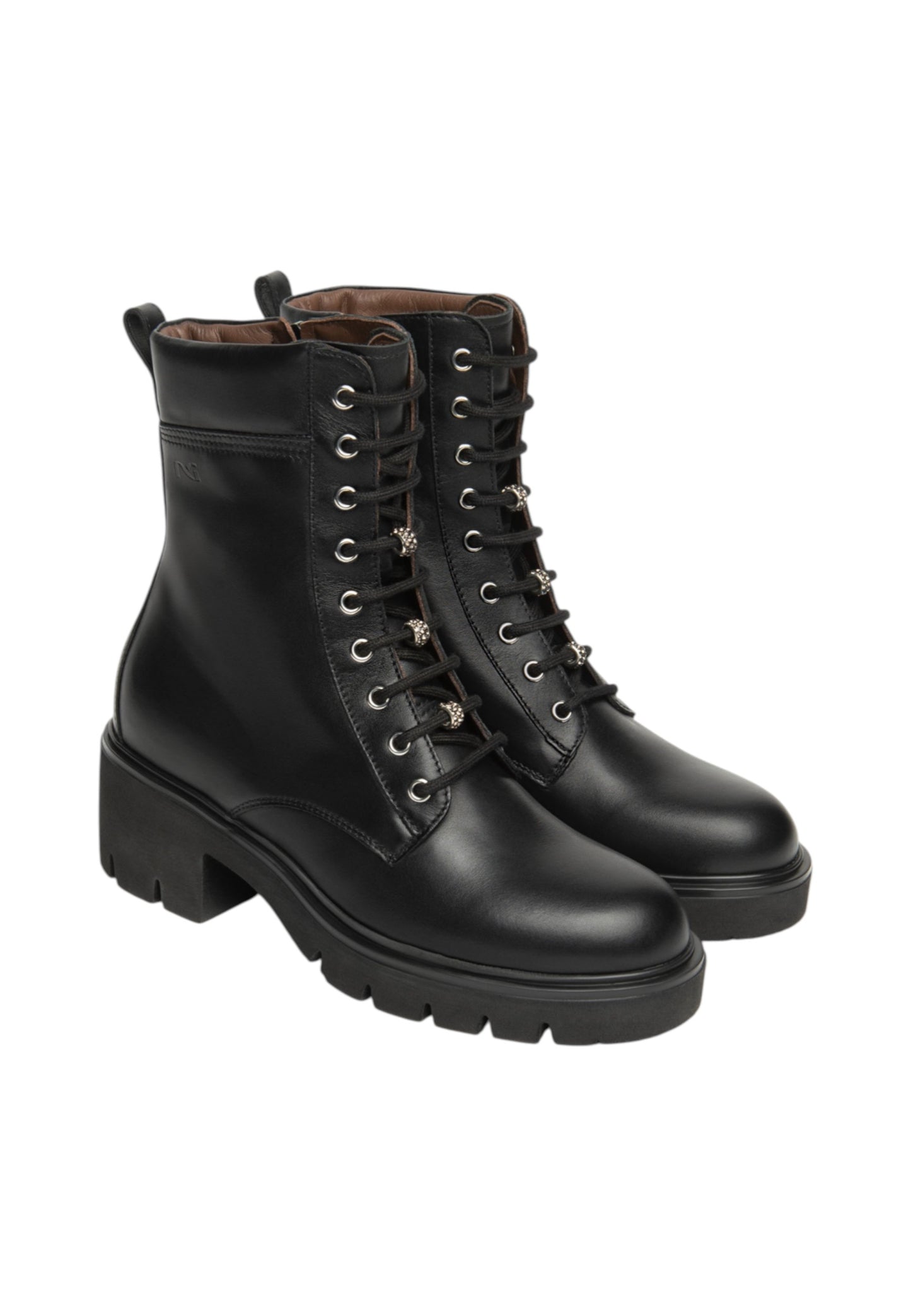 Stivaletti Anfibi Donna Nero Giardini   I514810D