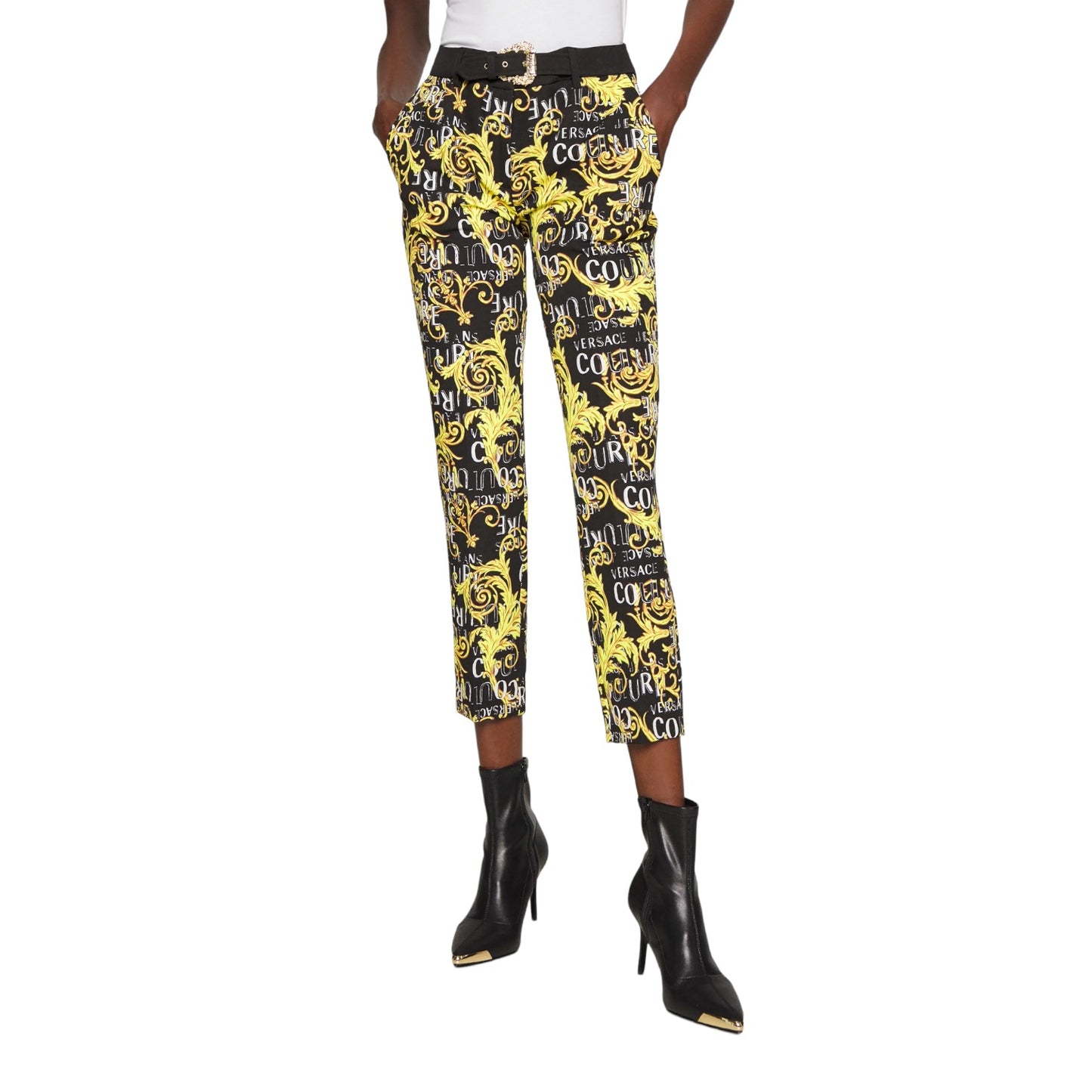 Pantaloni  Donna Versace Jeans Couture  Print Mix 74HAA1A6NS214