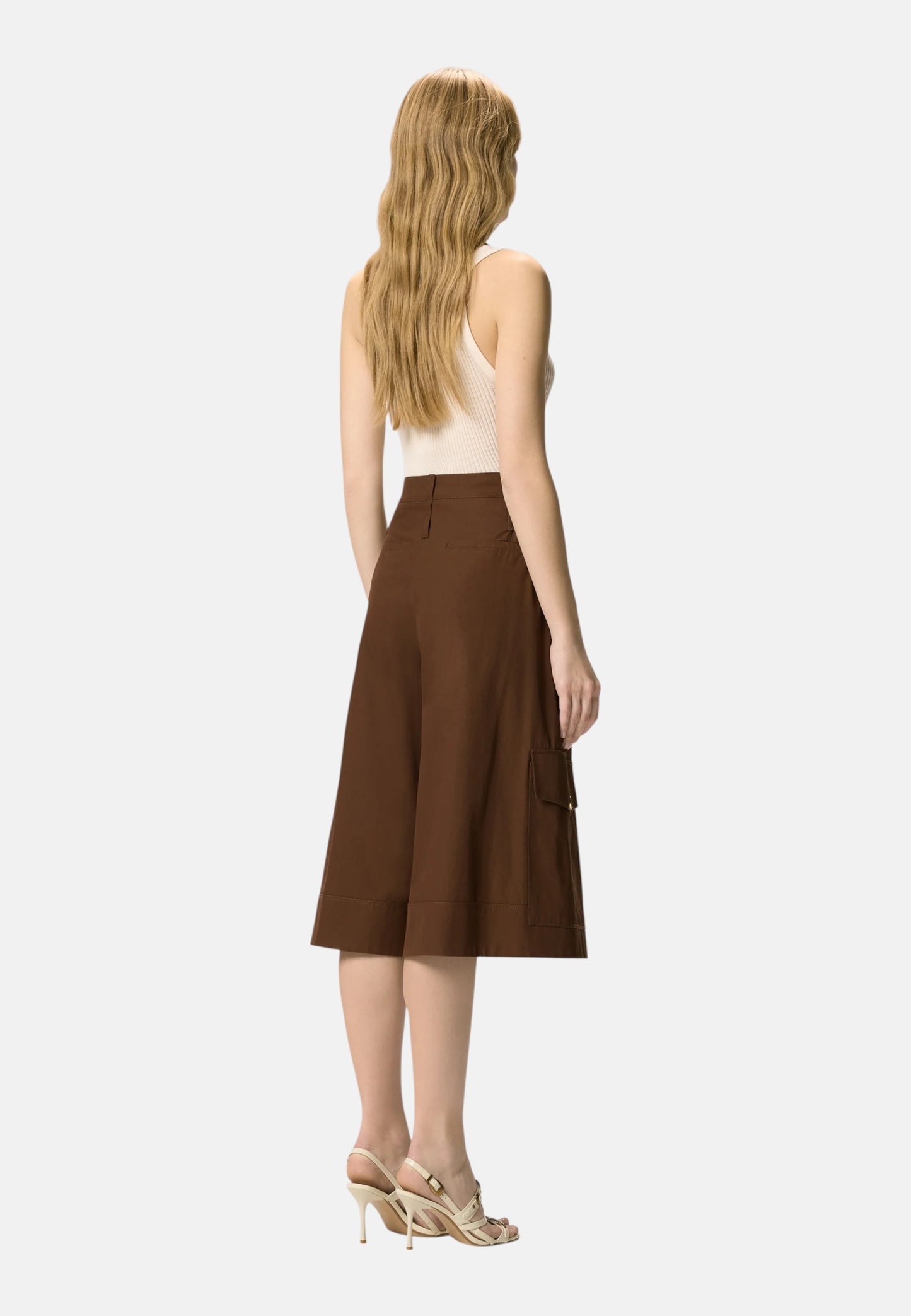 Pantaloni Loose Fit Donna Pinko Cropped Patricia 106152A2ER