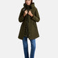 Parka Invernale Donna Woolrich Regular Fit, Struttura 3 In 1, Giacca Interna Removibile, Imbottito In Piuma, Tessuto Idrorepellente, Resistente Al Vento, Cappuccio, Coulisse In Vita, Chiusura Con Zip E Bottoni Authentic 3 In 1 CFWWOU1105FBUT0001