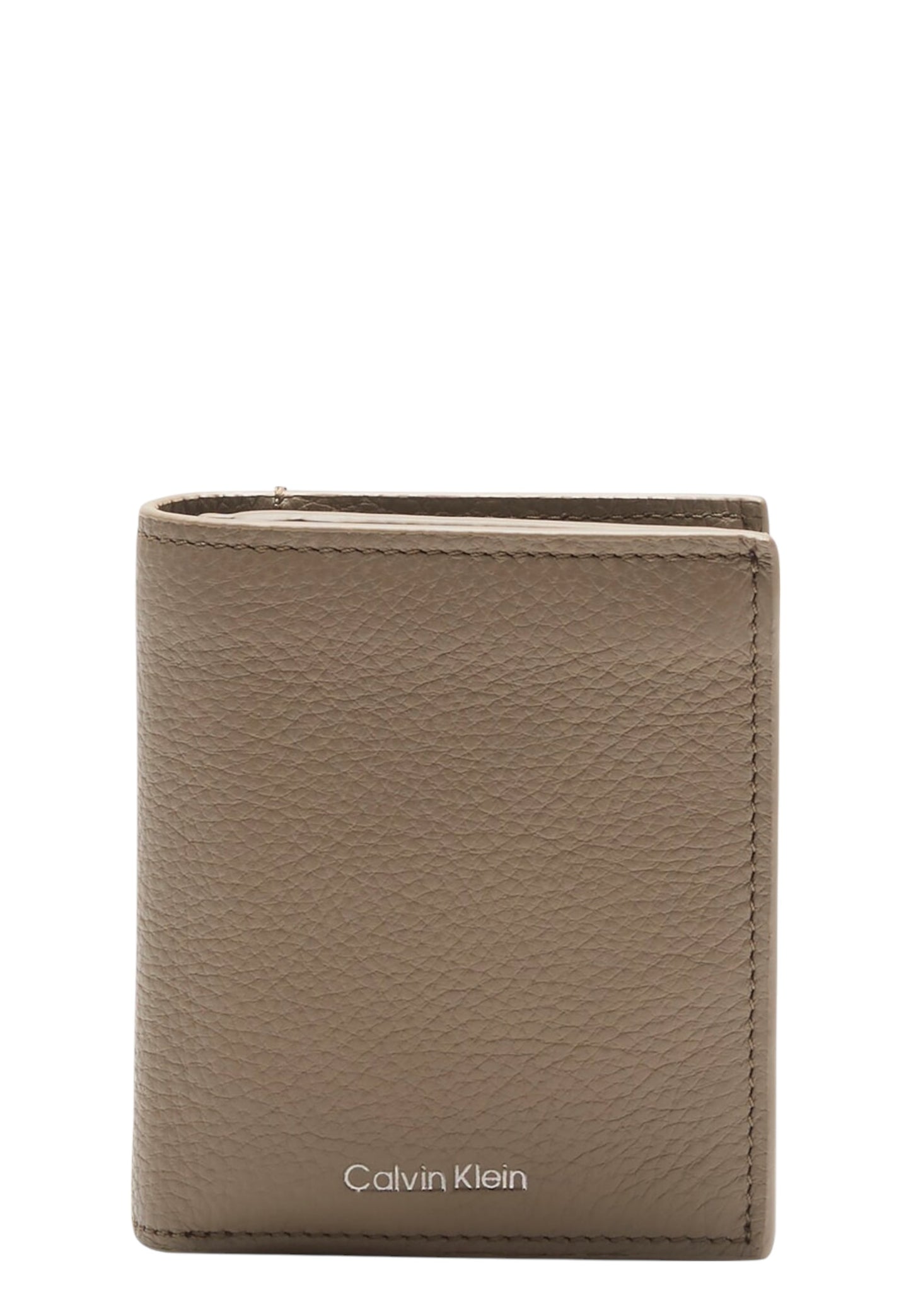 Portafoglio Con Portamonete Uomo Calvin klein Compact Trifold Ck Leather