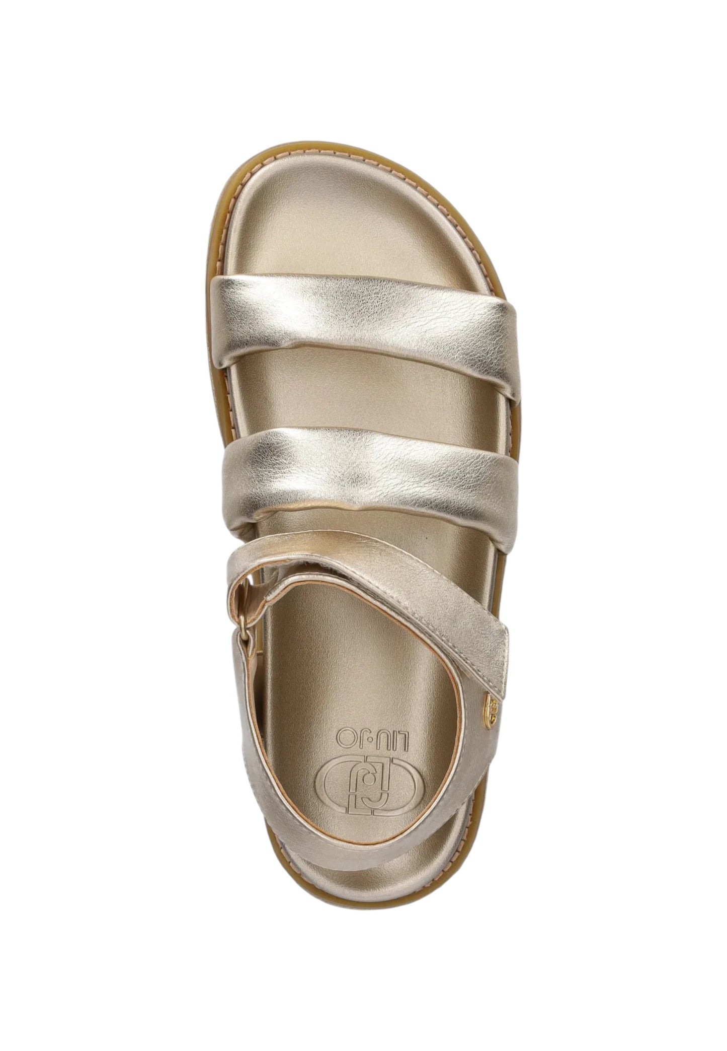 Sandali Con Zeppa Donna Liu Jo Metallic Panarea