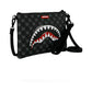 Borsa A Tracolla Unisex Sprayground  Sharks In Paris Wtf Bubbly Black Check 910B9318NSZ