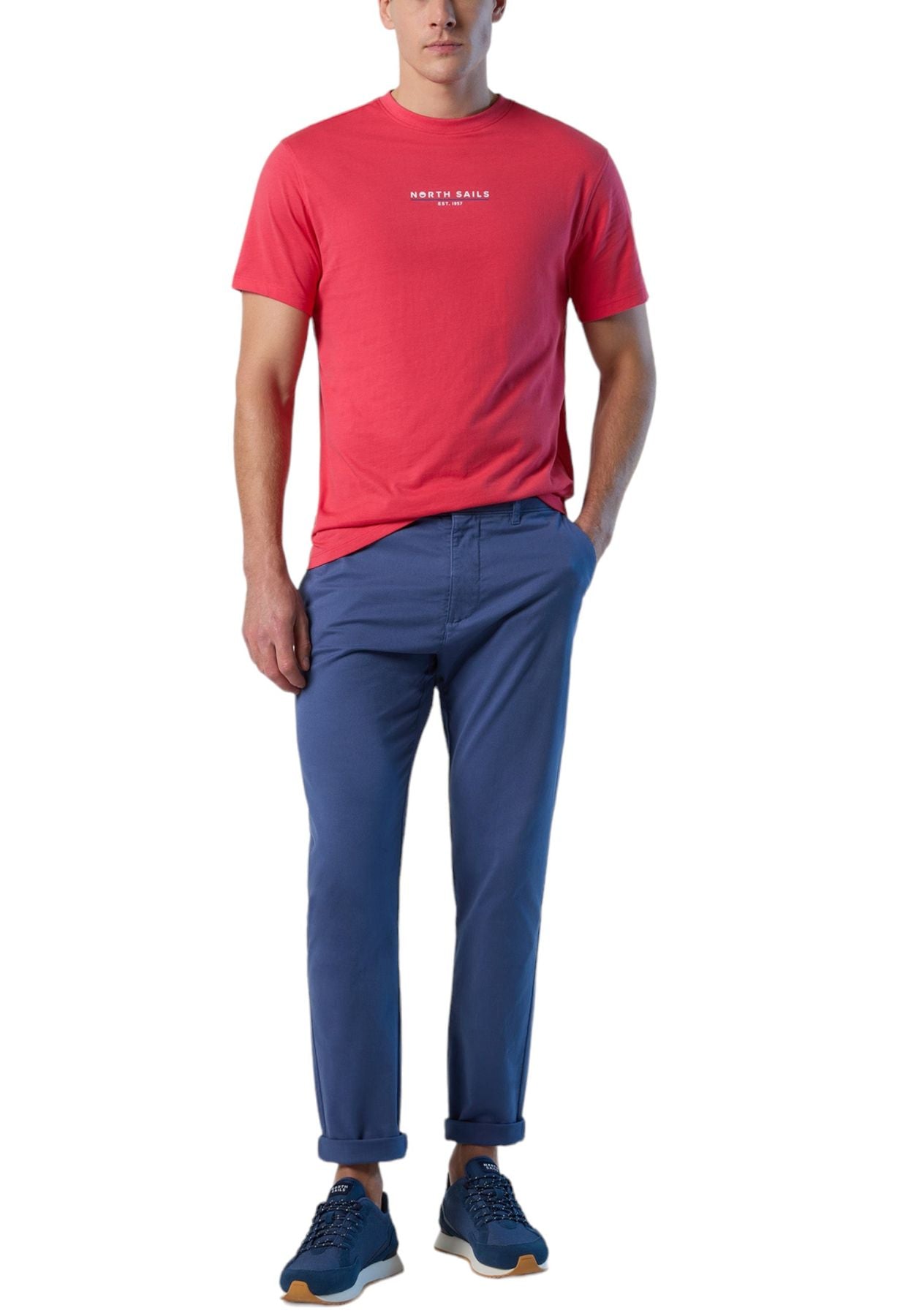 T-Shirt Manica Corta Uomo North Sails Comfort Fit  692974