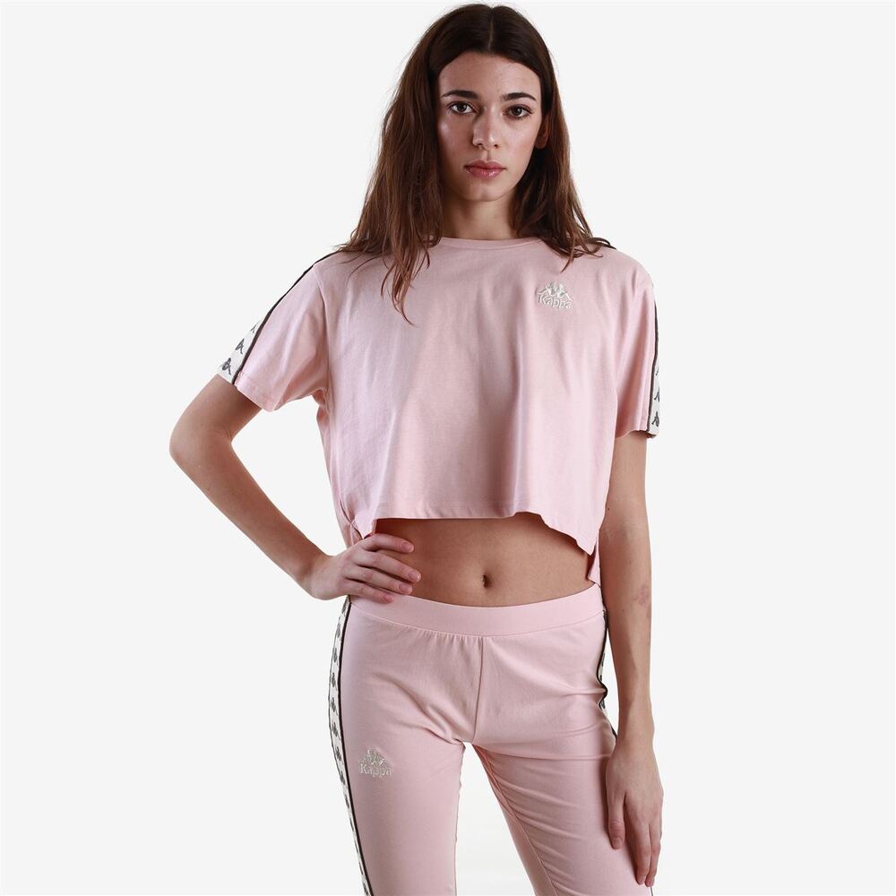 T-Shirt Manica Corta Donna Kappa Crop  303WGQ0