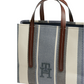 Borsa A Mano Donna Tommy Hilfiger Satchel Jacquard Th City AW0AW18733