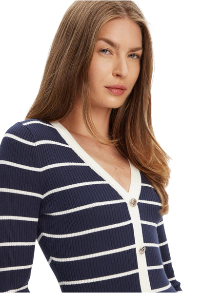 Vestito Midi Donna Guess Striped Andrea W5YK98Z2YK2
