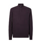 Maglione Collo Alto Uomo Mc2 Saint Barth Con Mezza Zip Jermyn Lambswool JERM002