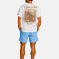 T-Shirt Manica Corta Uomo Mc2 Saint Barth Stampa/Ricamo Fronte E Retro Cigar Club Portland PRL0002
