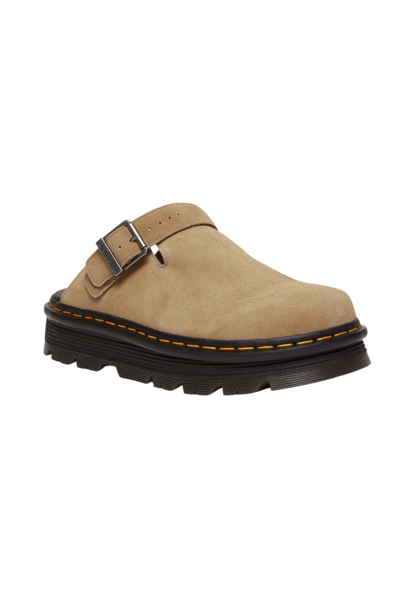 Mules  Donna Dr. Martens Con Fibbia Zebzag Mule Savannah Tan Eh Suede 31737