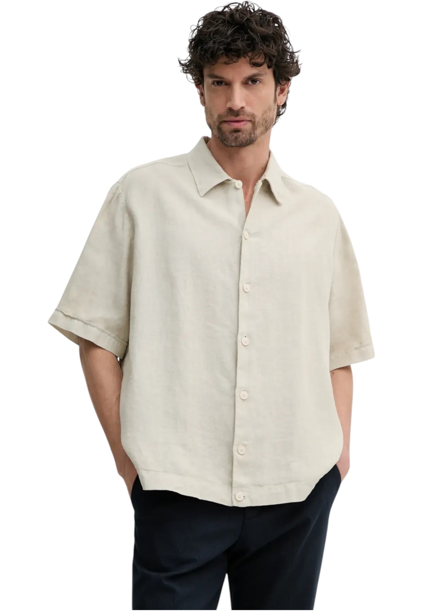 Camicia Manica Corta Uomo Boss