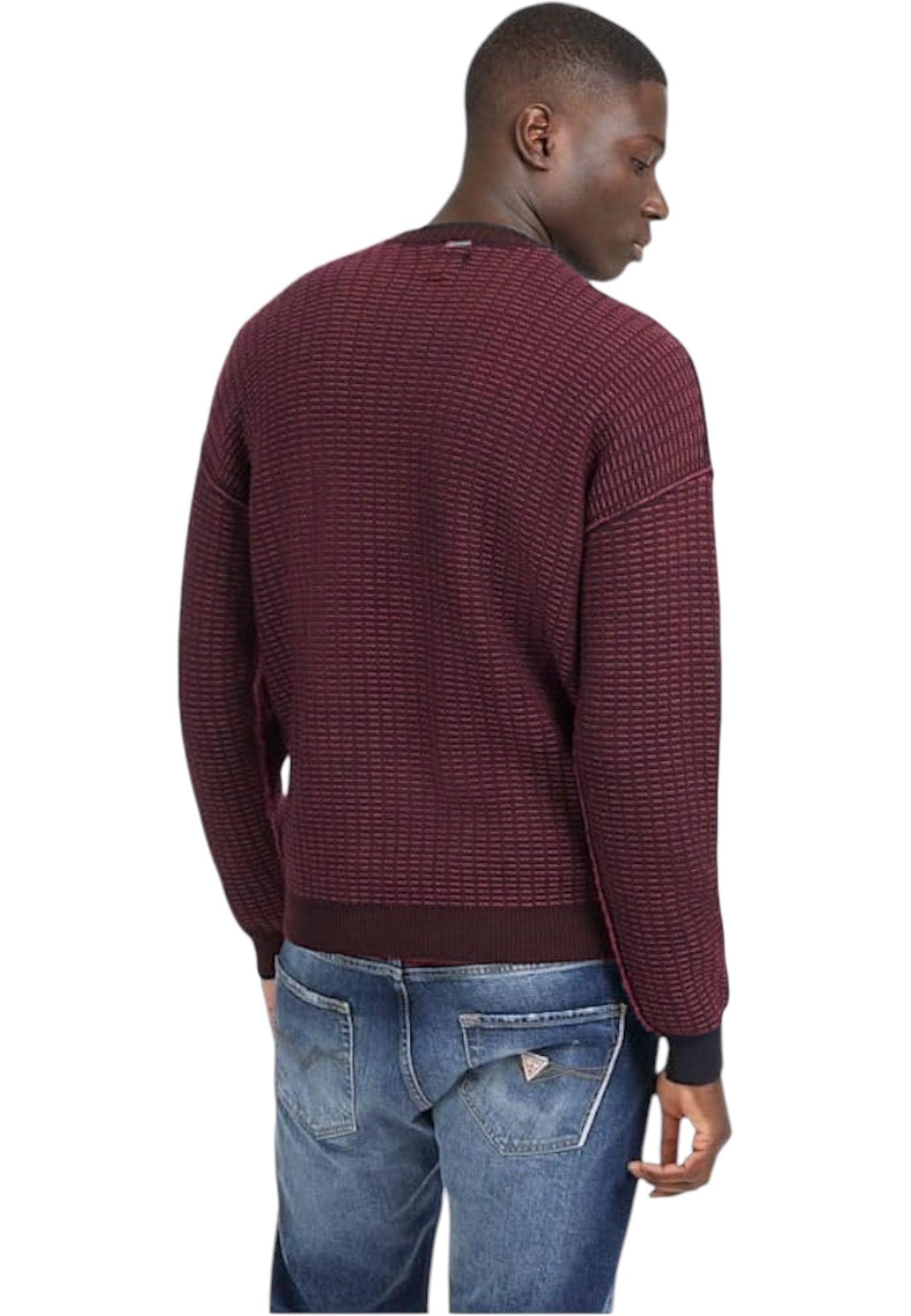 Maglione A Girocollo Uomo Guess   M3BR39Z2ZK2