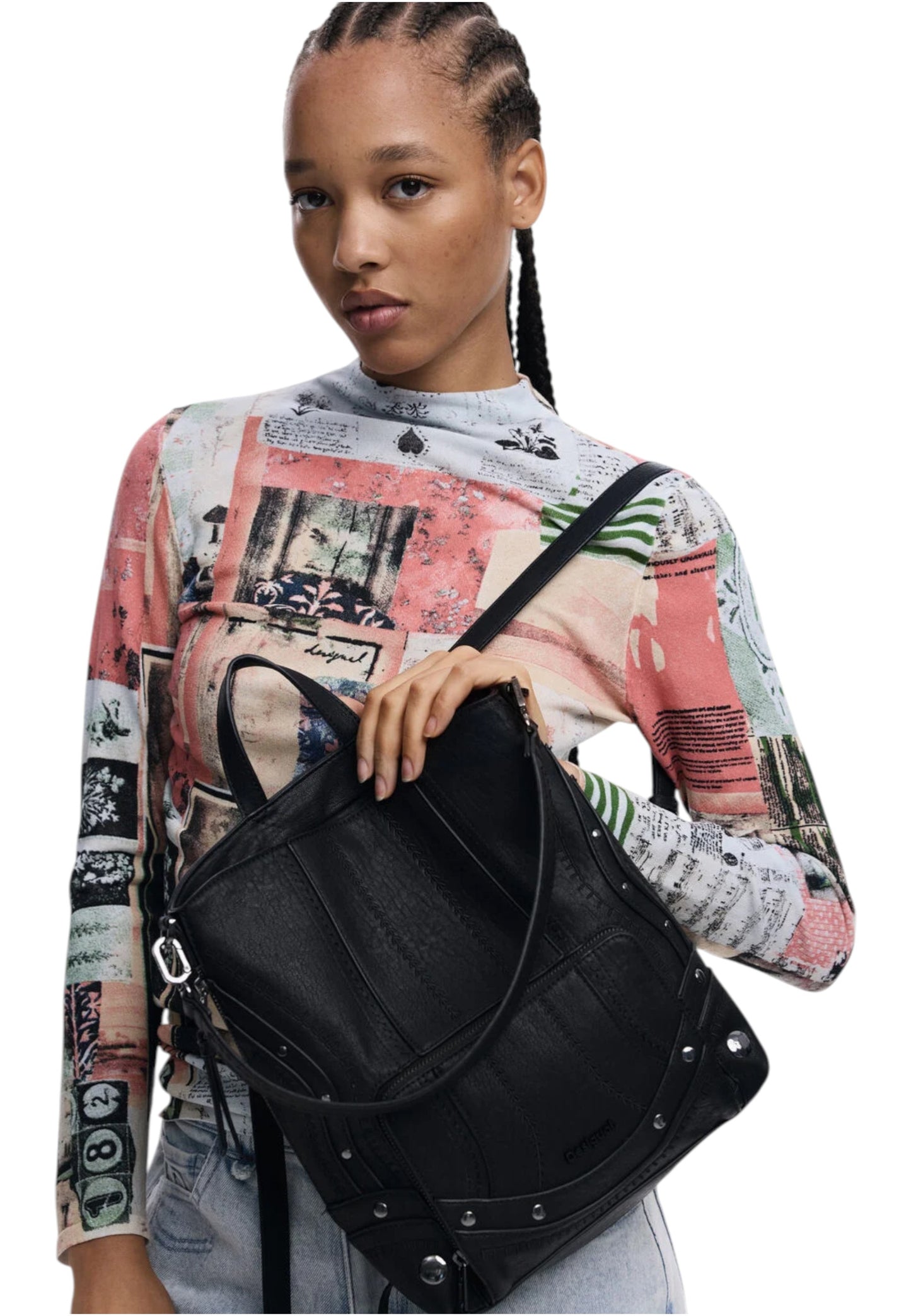 Zaino  Donna Desigual  Embro Patch Pretoria Mini 25WAKP24