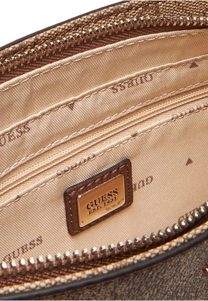 Borsa A Spalla Donna Guess Mini Top Zip Shoulder Bag Noelle Ii HWBG9672720
