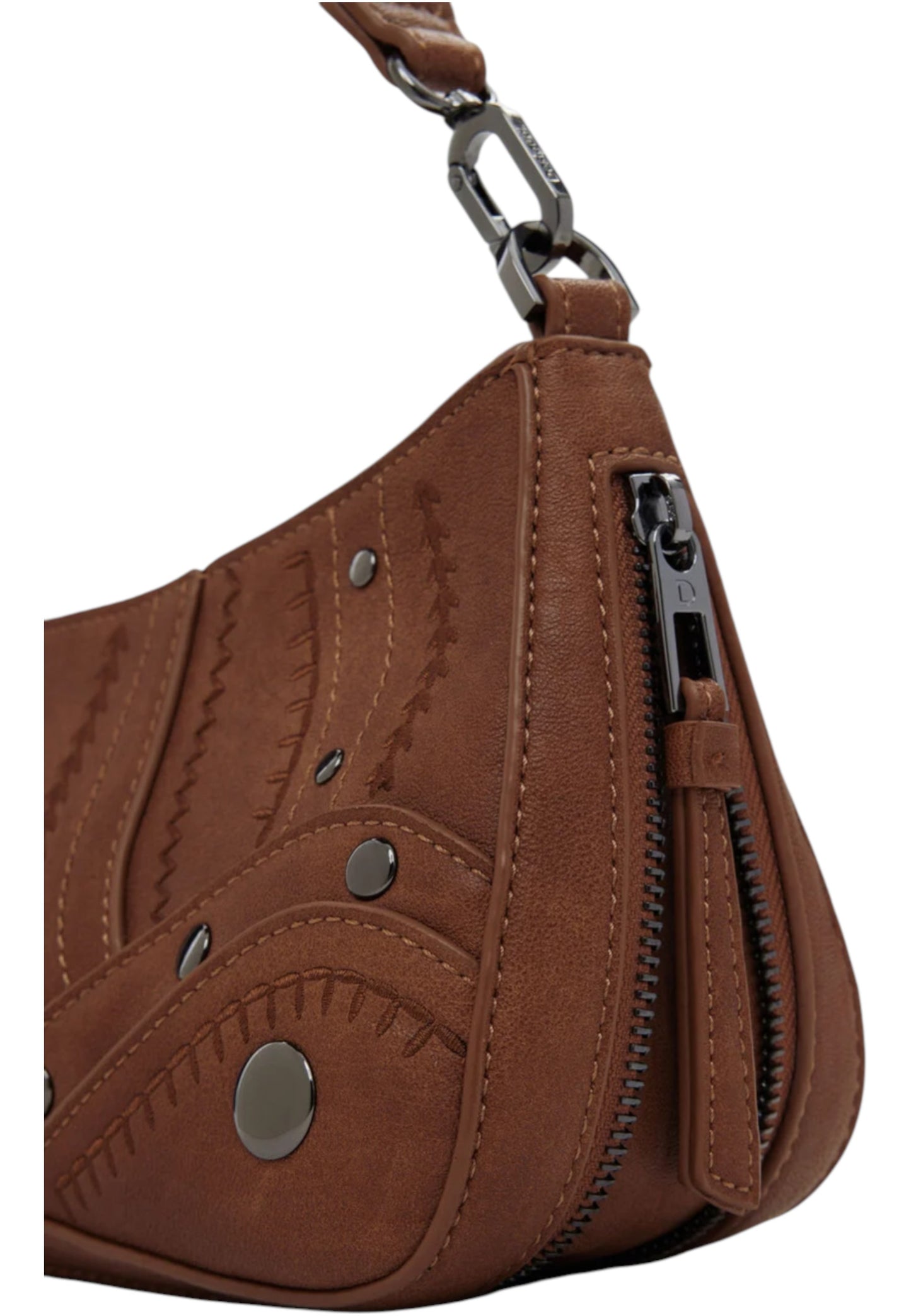 Borsa A Tracolla Donna Desigual  Embro Patch Alsacia Camel 25WAXPA7