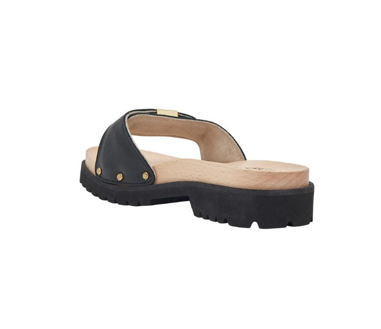 Sandali Con Tacco Donna Scholl Materiale soletto:Legno Pescura Carroarmato F30551
