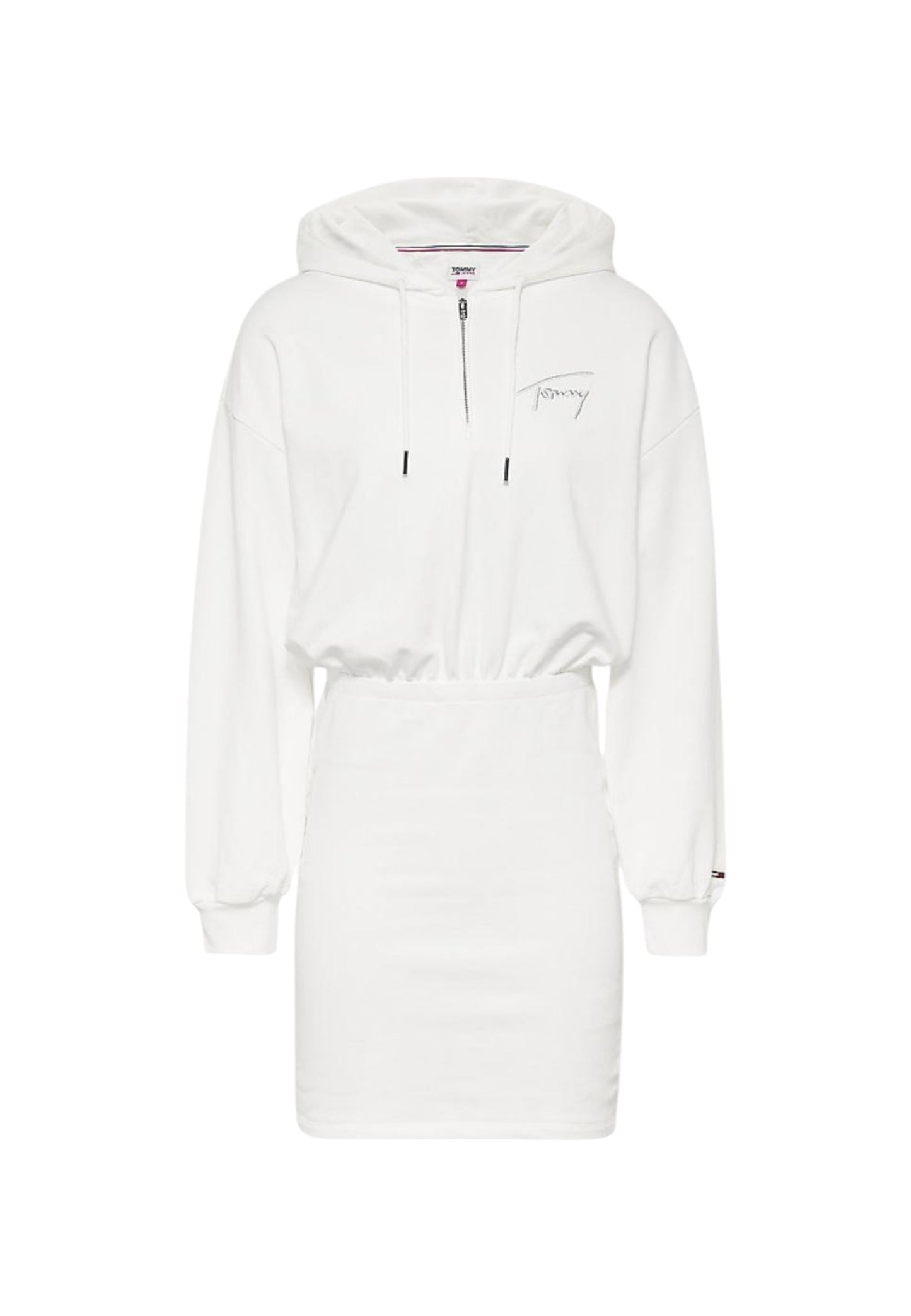 Vestito Lungo Donna Tommy Jeans Con Cappuccio  DW0DW12882