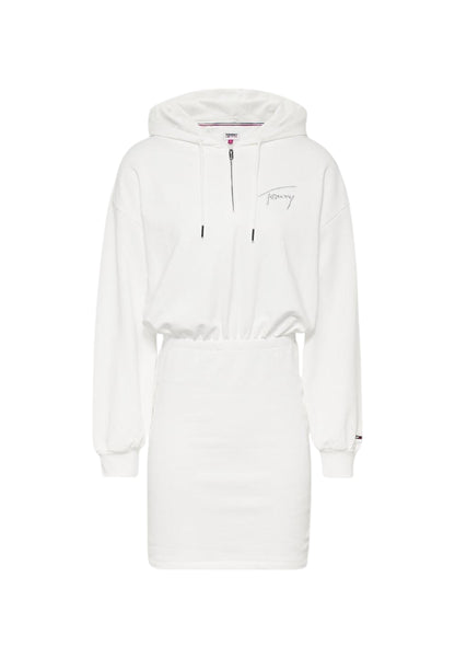 Vestito Lungo Donna Tommy Jeans Con Cappuccio  DW0DW12882
