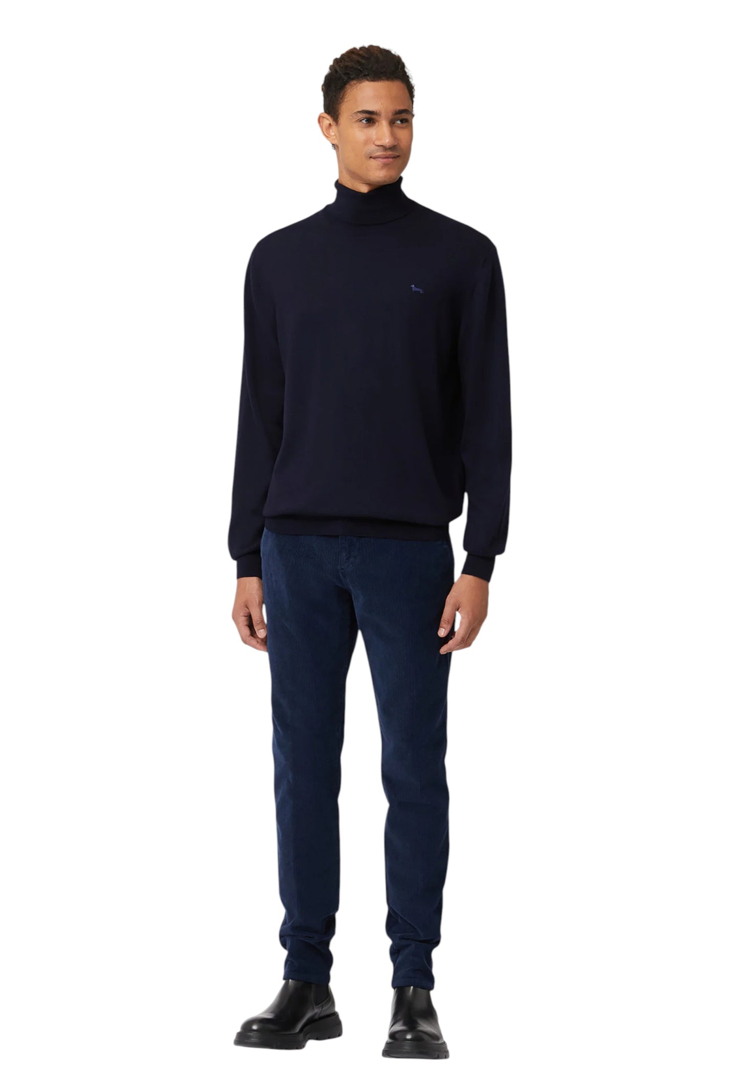 Maglione Collo Alto Uomo Harmont & Blaine Dolcevita Basic In Merino  HRP006030478