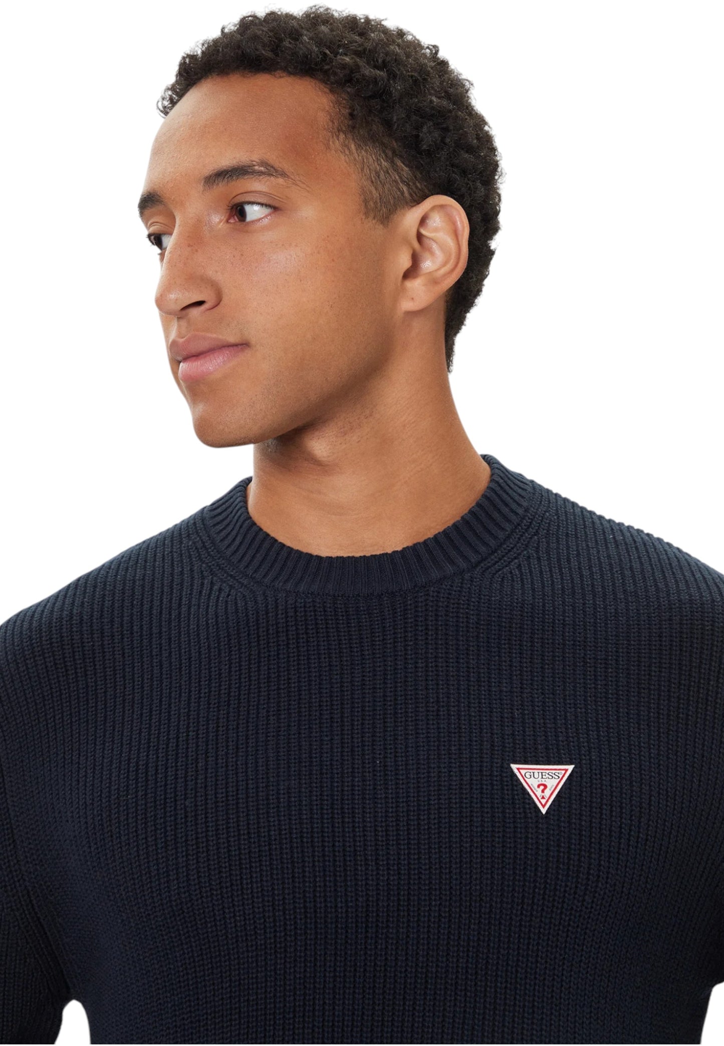 Maglione A Girocollo Uomo Guess  Gj Mini Triangle M4BR30Z3HM1