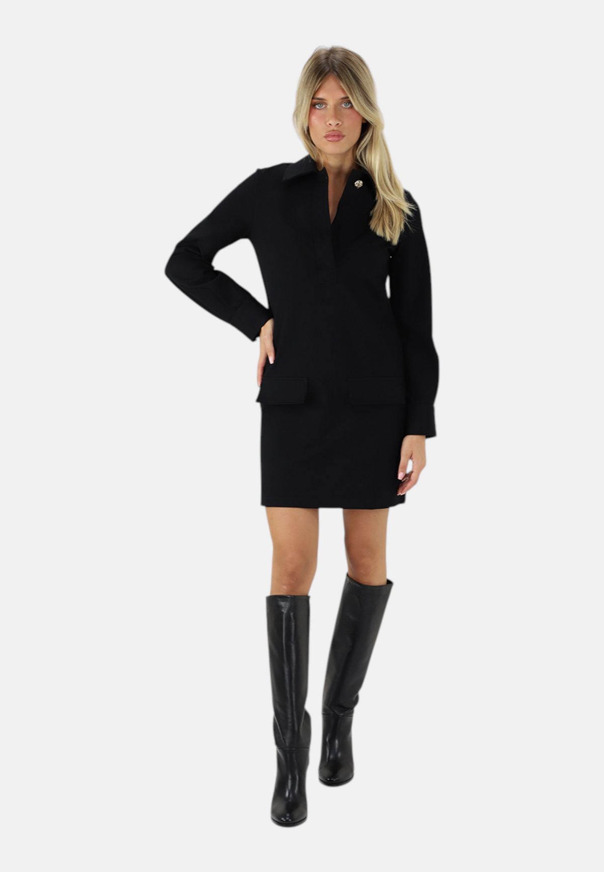 Vestito Corto Donna Liu Jo A Polo  WF6259J9189