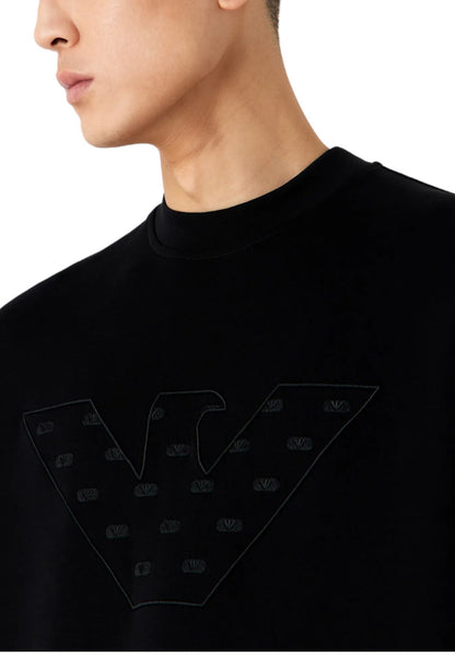 Felpa A Girocollo Uomo Emporio Armani   6R1ME71JHSZ