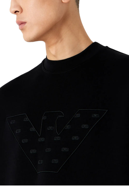 Felpa A Girocollo Uomo Emporio Armani   6R1ME71JHSZ