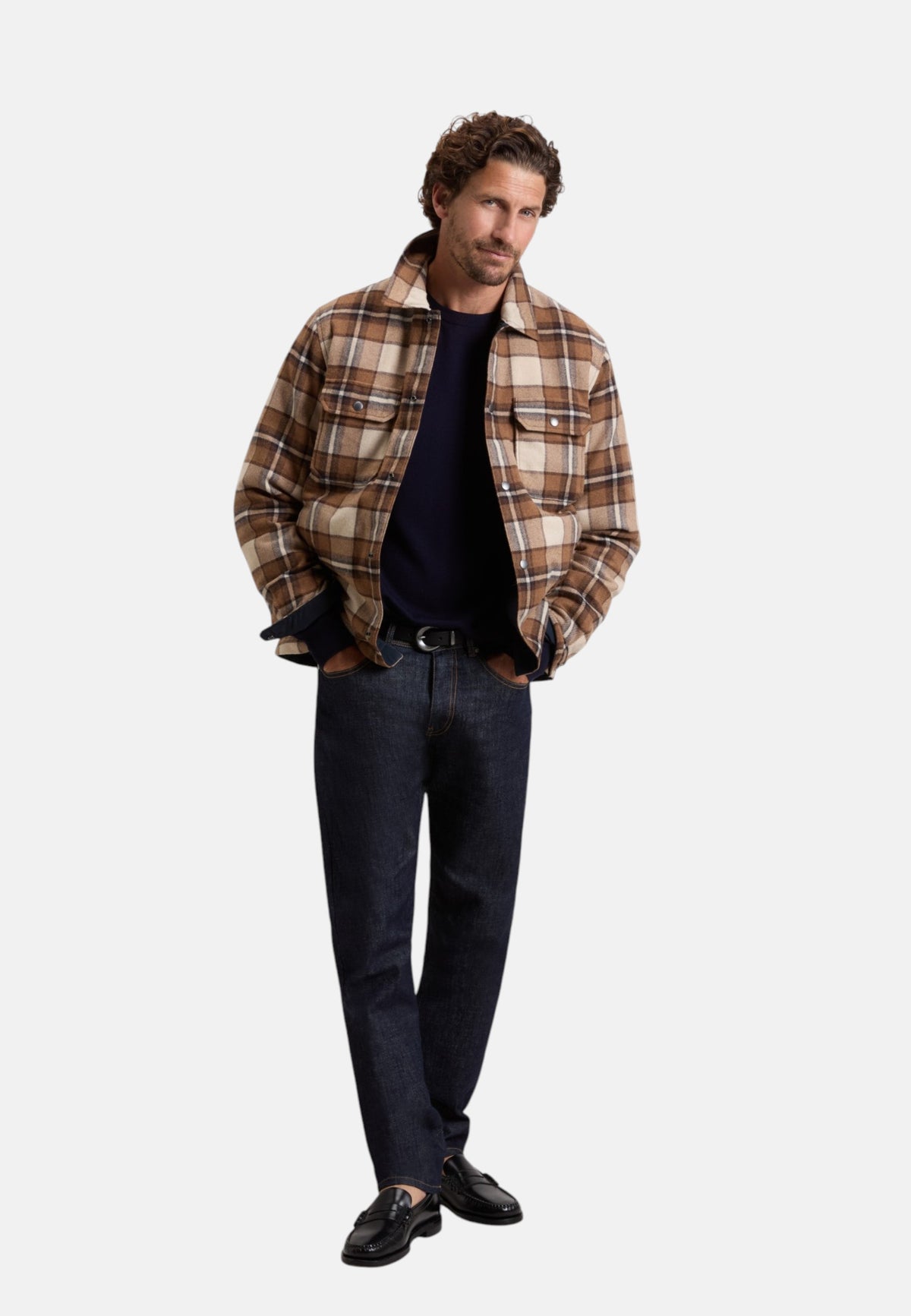 Giacca Invernale Uomo Woolrich  Wool Check Alaskan CFWOOS2018MBUT3046
