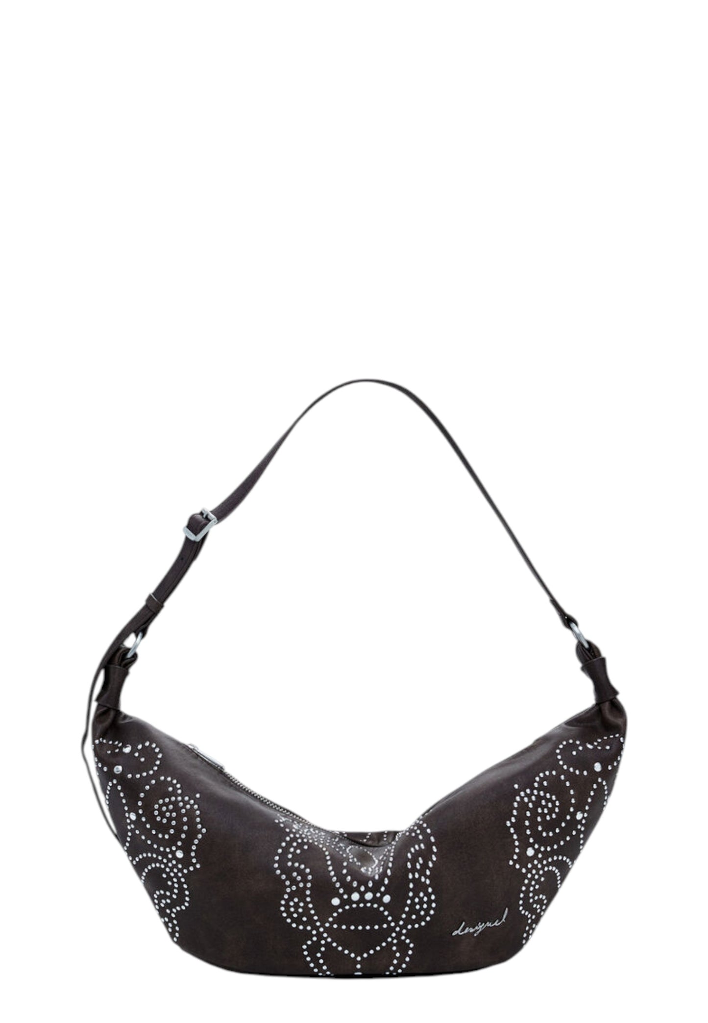 Borsa A Tracolla Donna Desigual  Poker Face Munster 2.0 Choco 25WAXP33