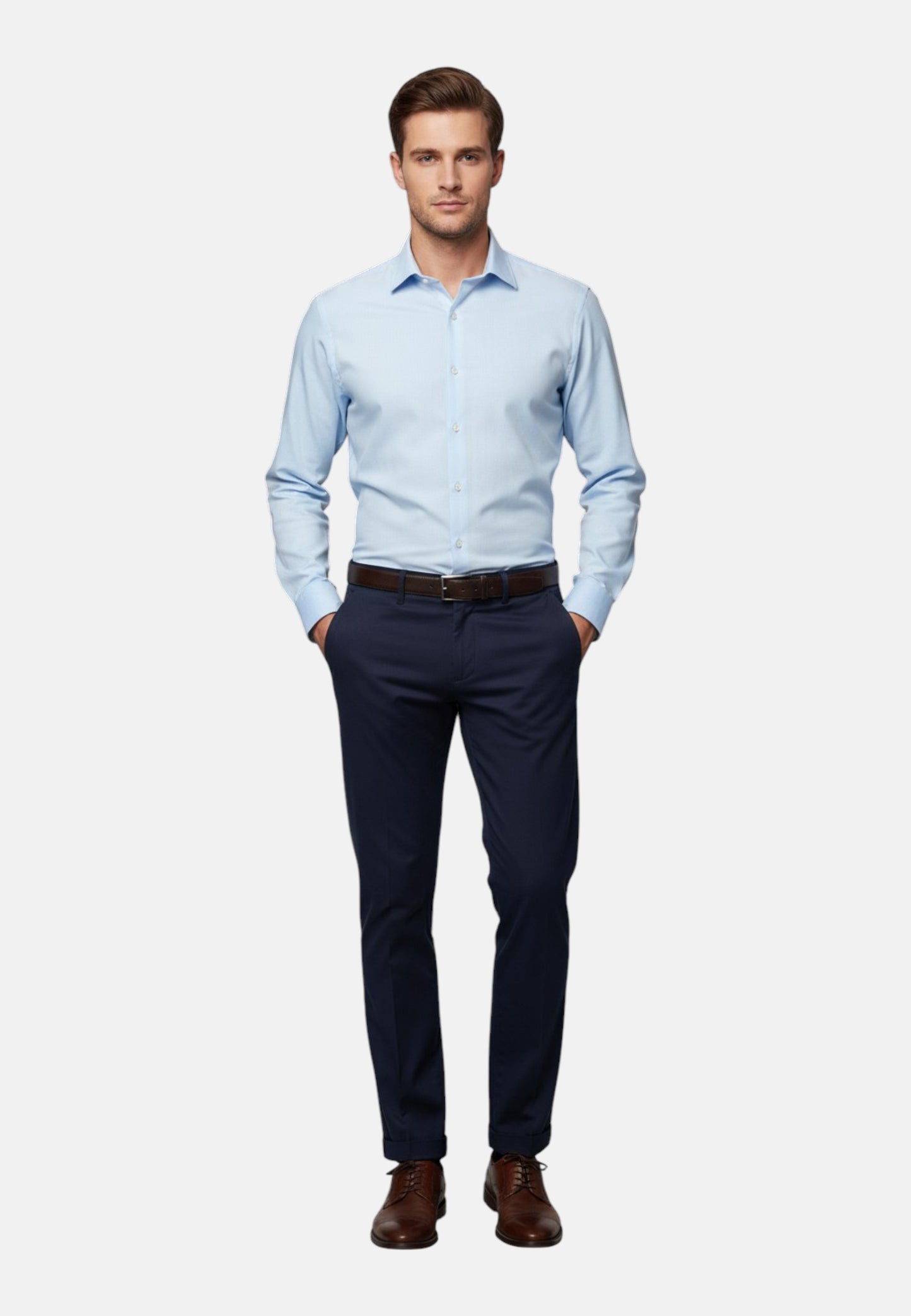 Pantaloni Slim Fit Uomo Harmont & Blaine Chino Basic  WSQ360053085