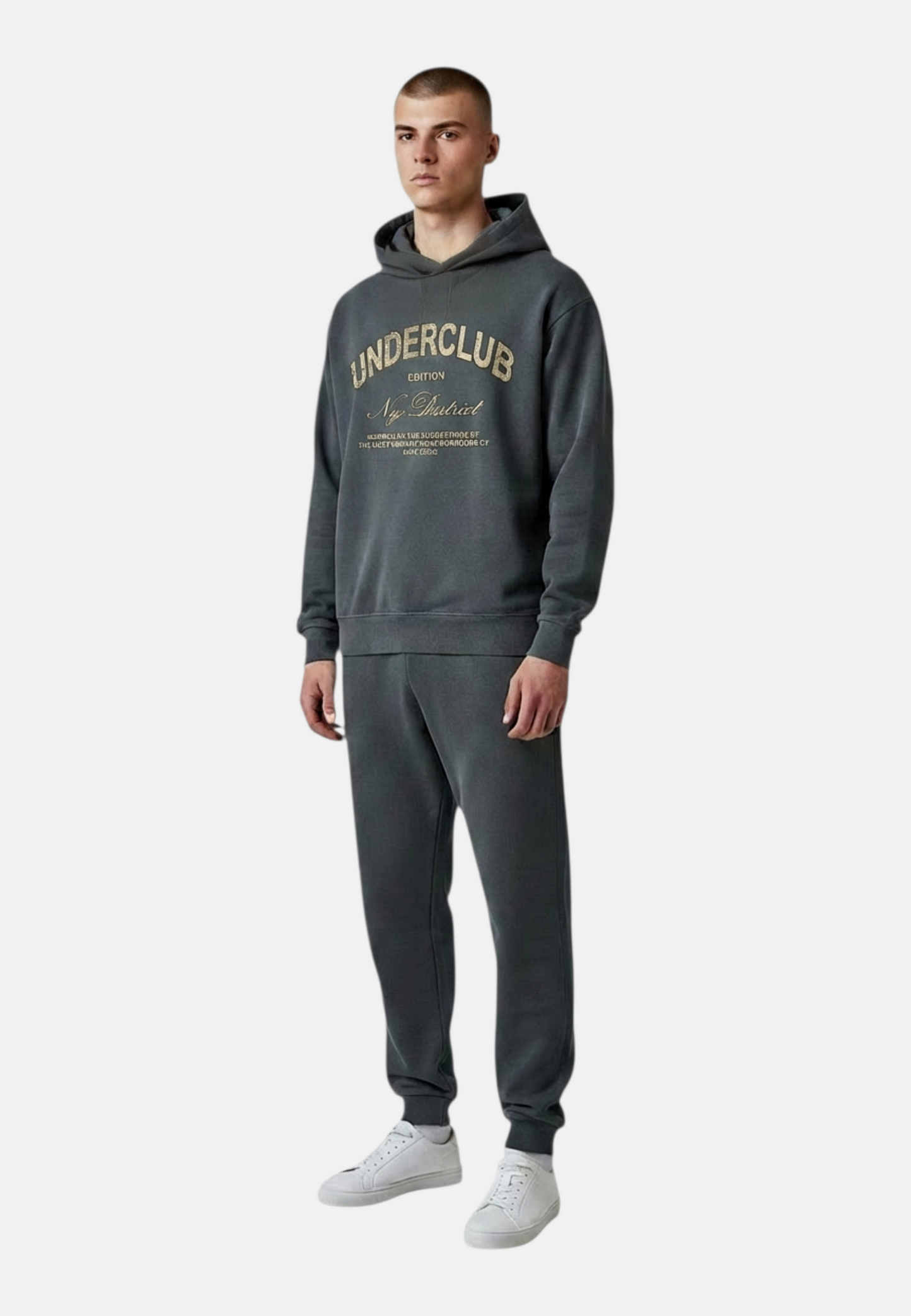 Felpa Con Cappuccio Uomo Underclub   25EUC80216