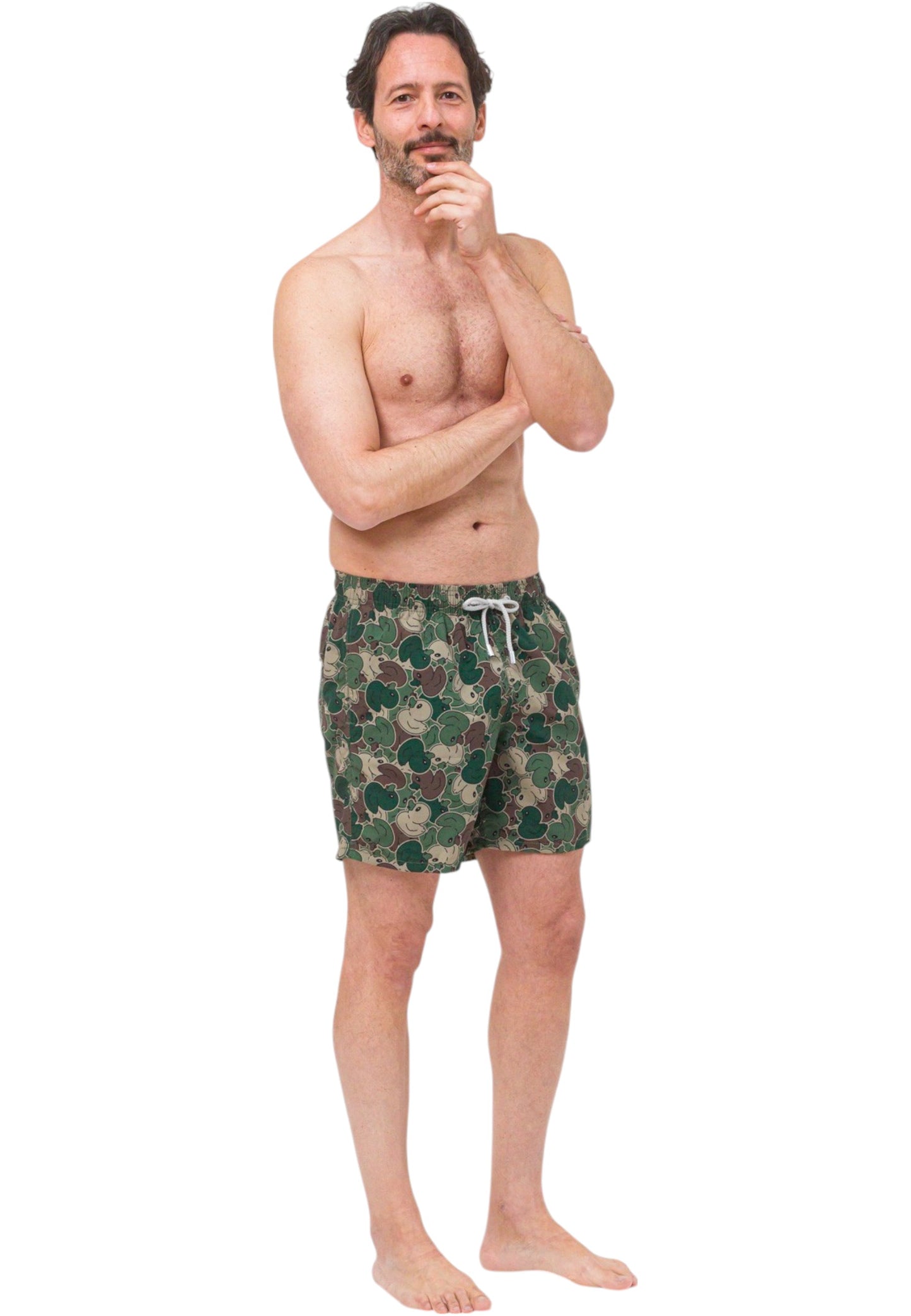 Costume da bagno Short Uomo Mc2 Saint Barth Ducky Camo Gustavia