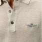 Polo Manica Corta Uomo Aeronautica Militare In Maglia Di Lino  261MA1625UL00935