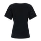 T-Shirt Manica Corta Donna Pinko Con Drappeggio Mary 106455A35D