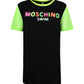 T-Shirt Manica Corta Donna Moschino Traforata Fluo  A19032116