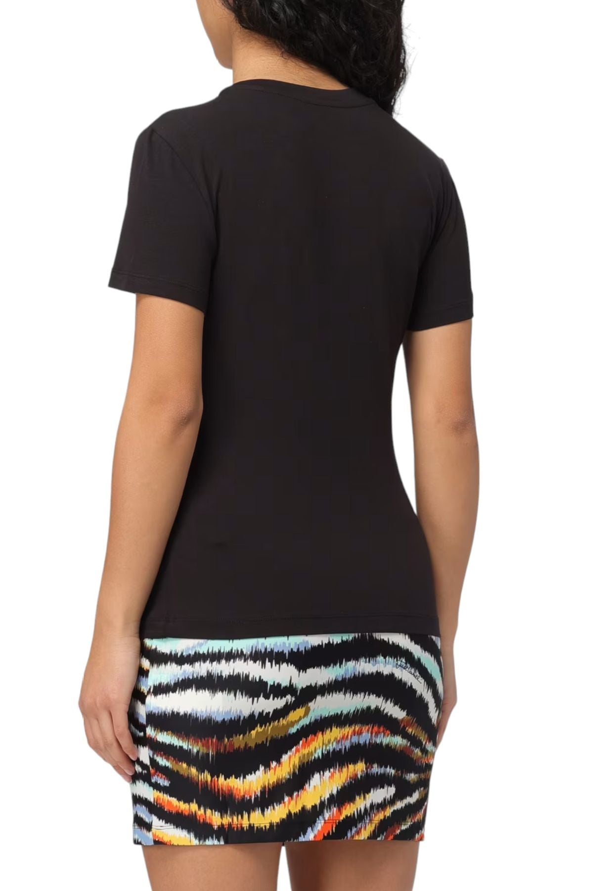 T-Shirt Manica Corta Donna Just Cavalli  Logo New 76PAHE13CJ112