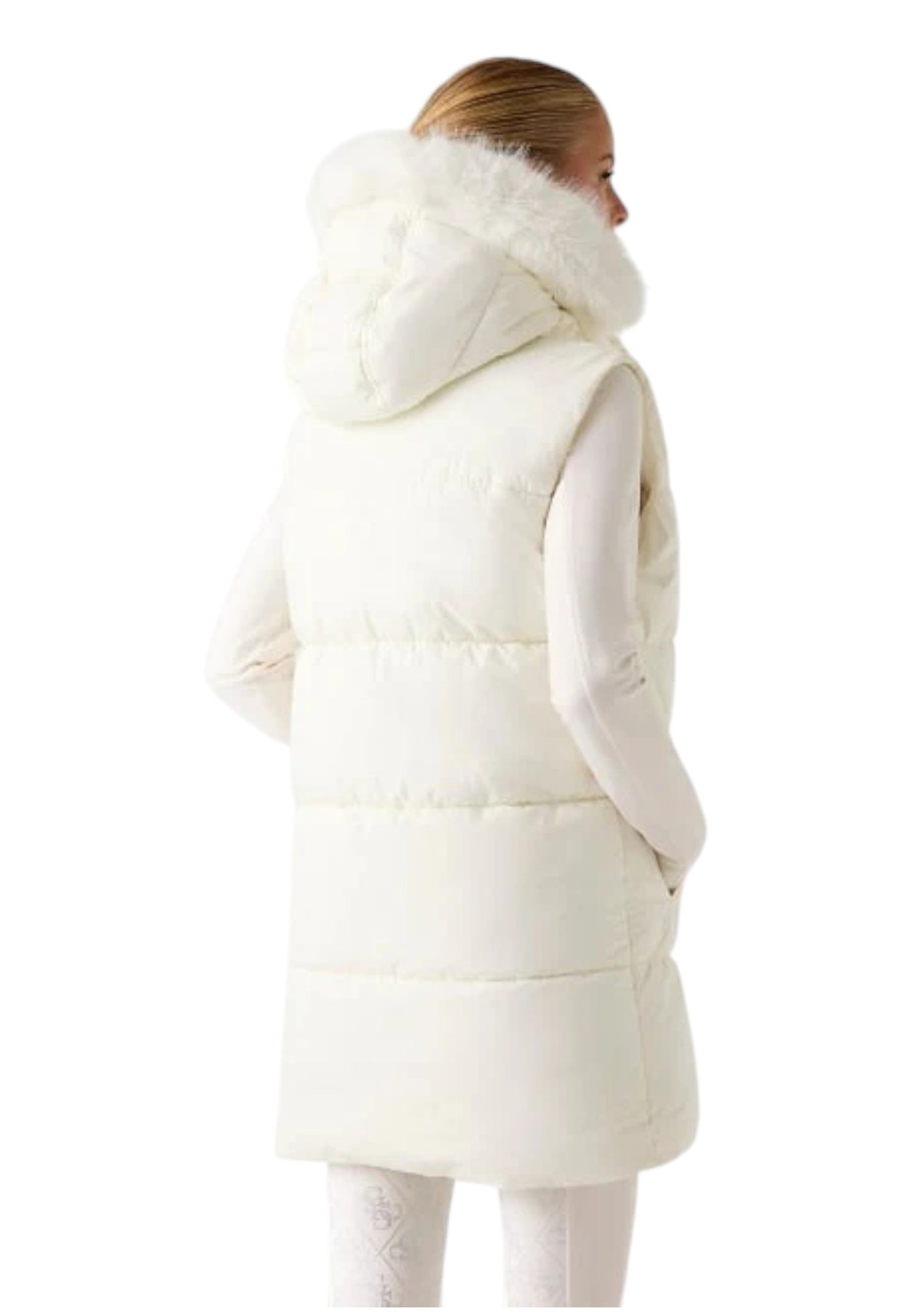 Gilet Con Cappuccio Donna Guess Imbottito Katrina W5BL81W3282