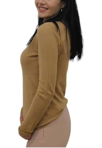 Maglione Collo Alto Donna White Wise   WW18004