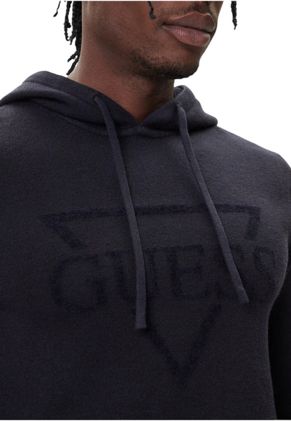 Maglione  Uomo Guess Con Cappuccio Joby French Terry M5BR18Z0470