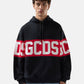 Felpa Con Cappuccio Uomo Gcds Oversize Fit Band Logo Z0MLQE138F004