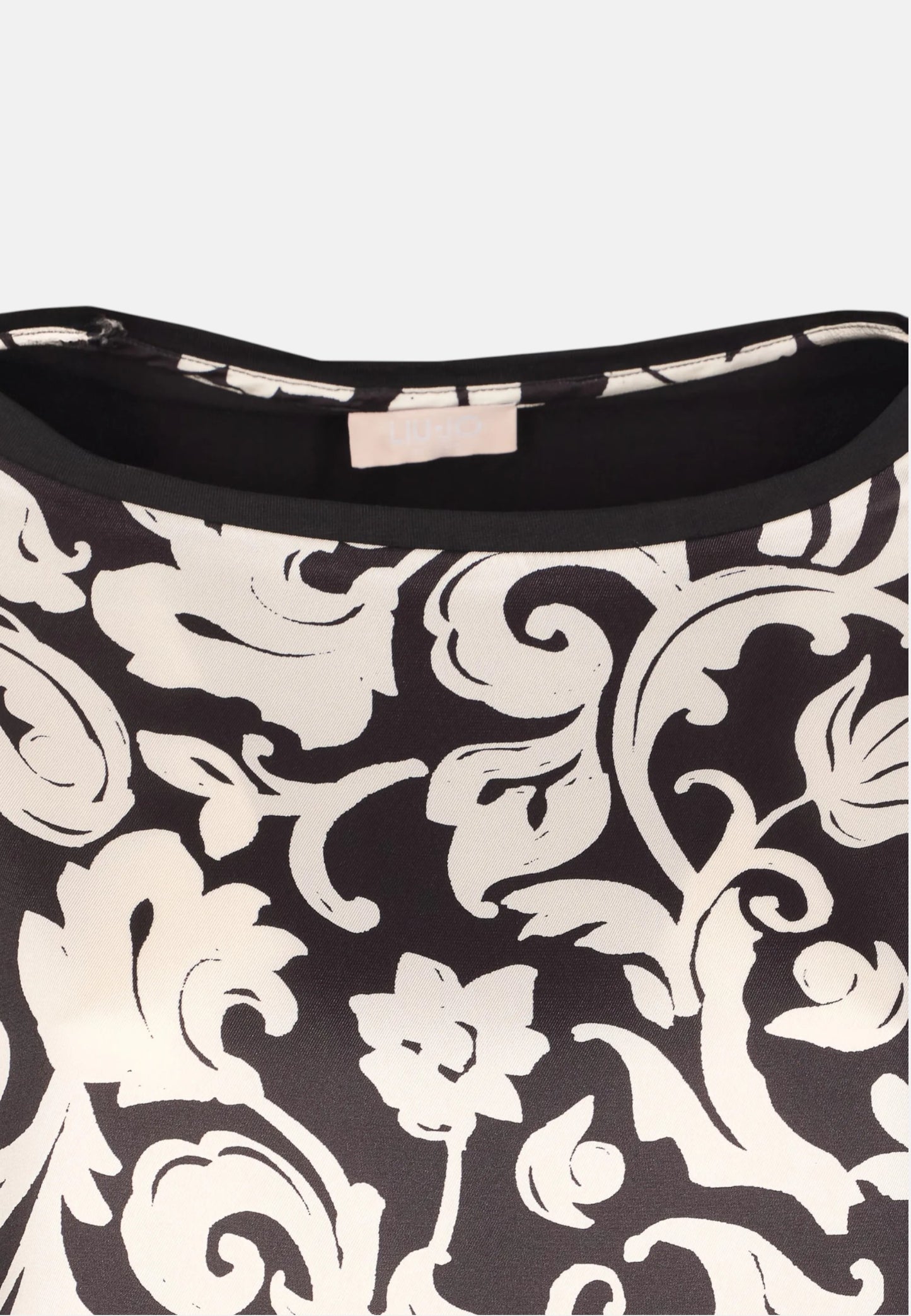 T-Shirt Manica Corta Donna Liu Jo Black & White Arabo Pp  WA6437J6308