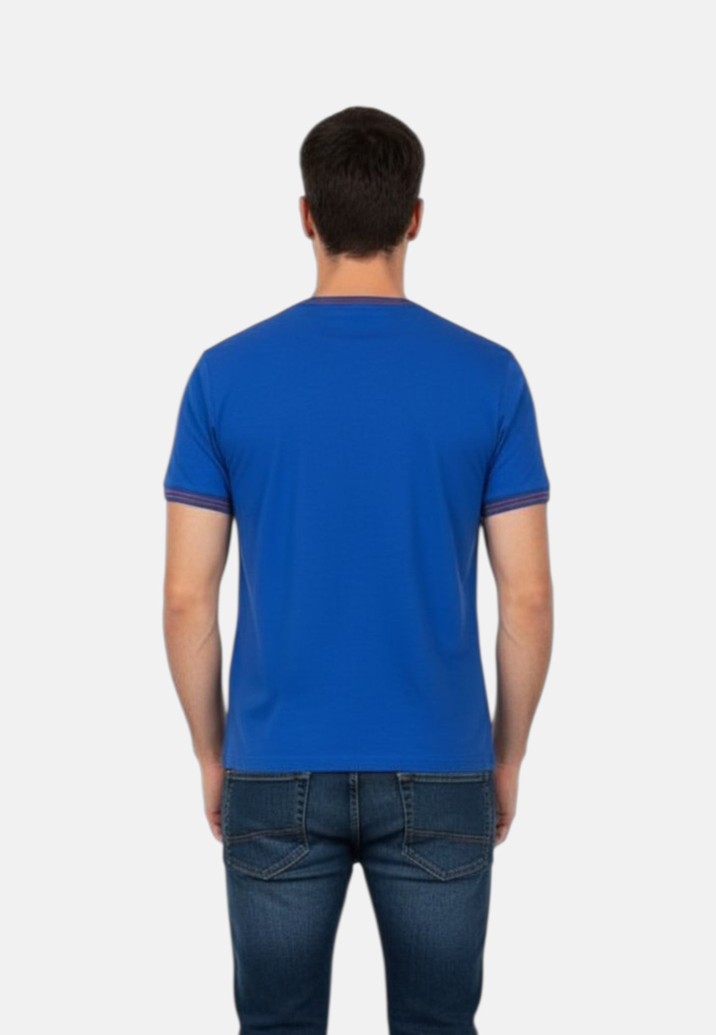 T-Shirt Manica Corta Uomo Harmont & Blaine Con Collo E Orli Rigati  IRQ415021055