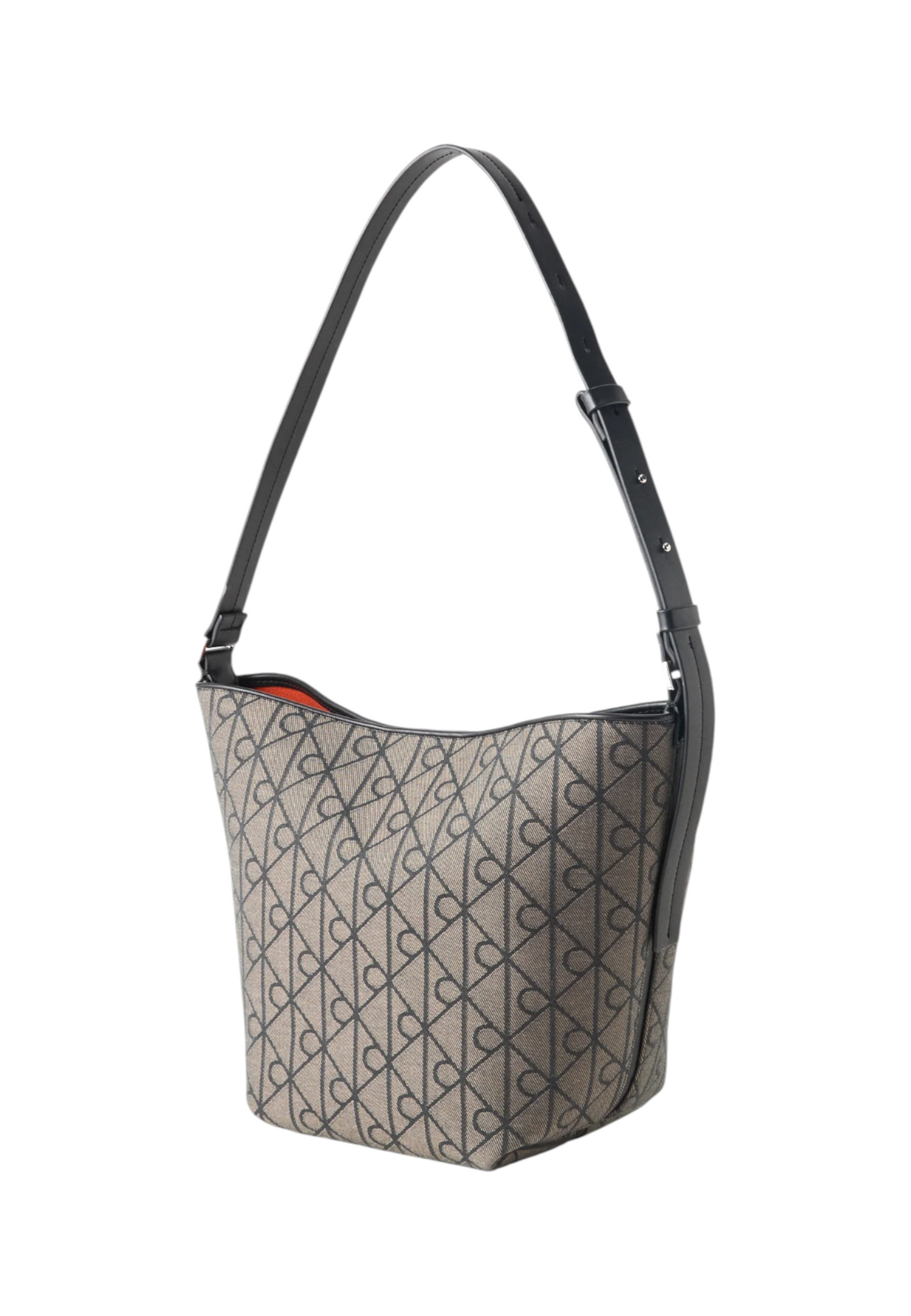 Borsa A Spalla Donna Calvin klein Aop Jacquard Bucket Emblem LV04F3535G