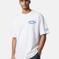 T-Shirt Manica Corta Uomo Mc2 Saint Barth Stampa/Ricamo Fronte E Retro Scrooge Porto Cervo Portland PRL0002