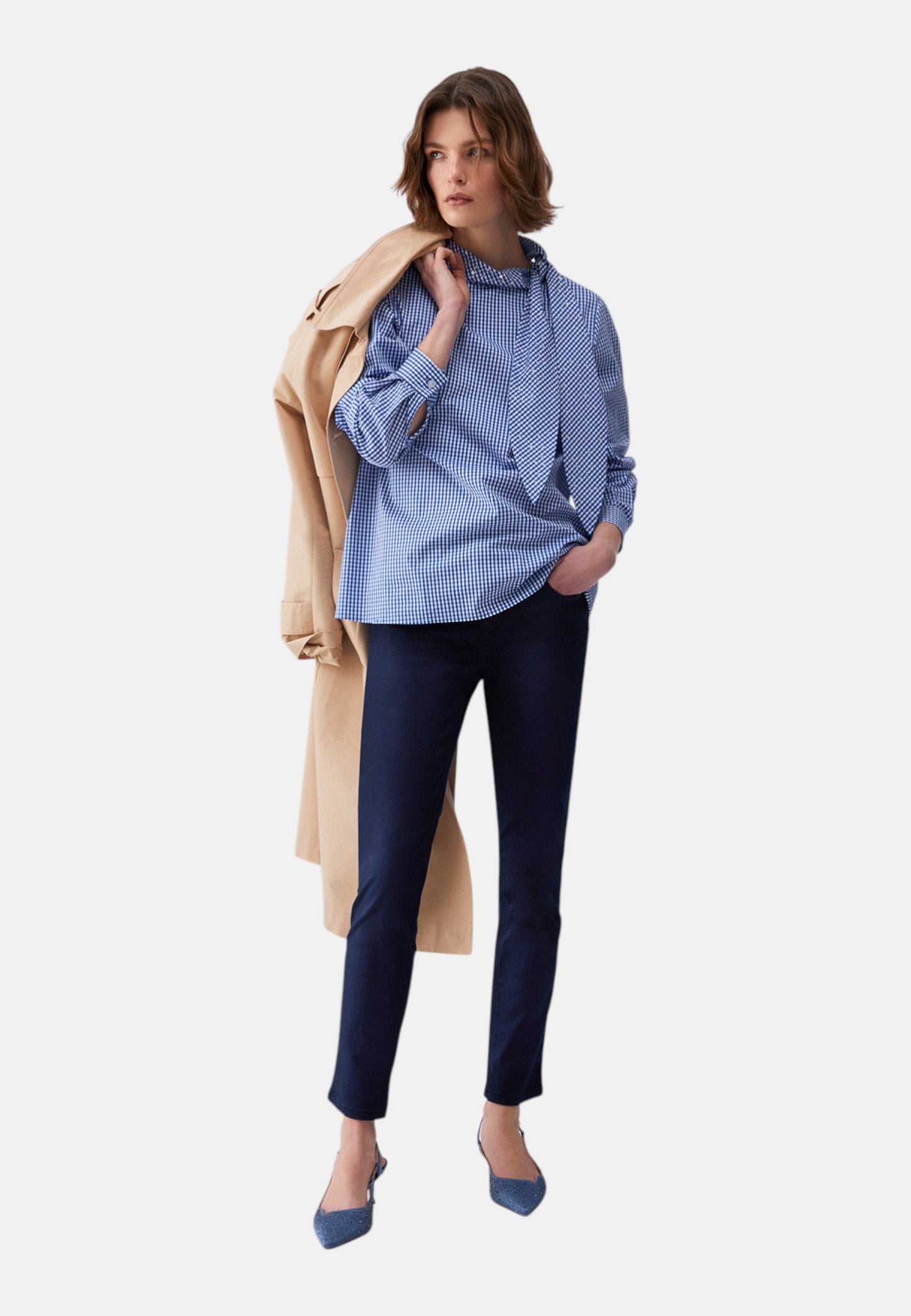 Pantaloni Skinny Fit Donna Liu Jo Vita Regolare Ideal WA6404T367A