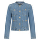 Giacca Jeans Donna Liu Jo  Button UA6260D0275
